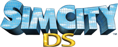 Sim City DS title screen for Nintendo DS
